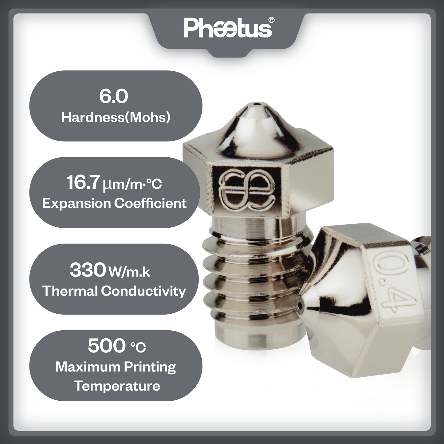 PLATED COPPER NOZZLE