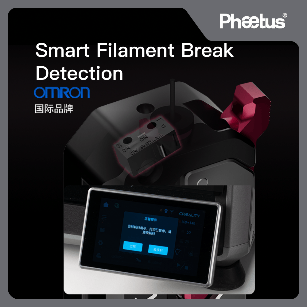 Phaetus EXTRUDER Black DXC Extruder