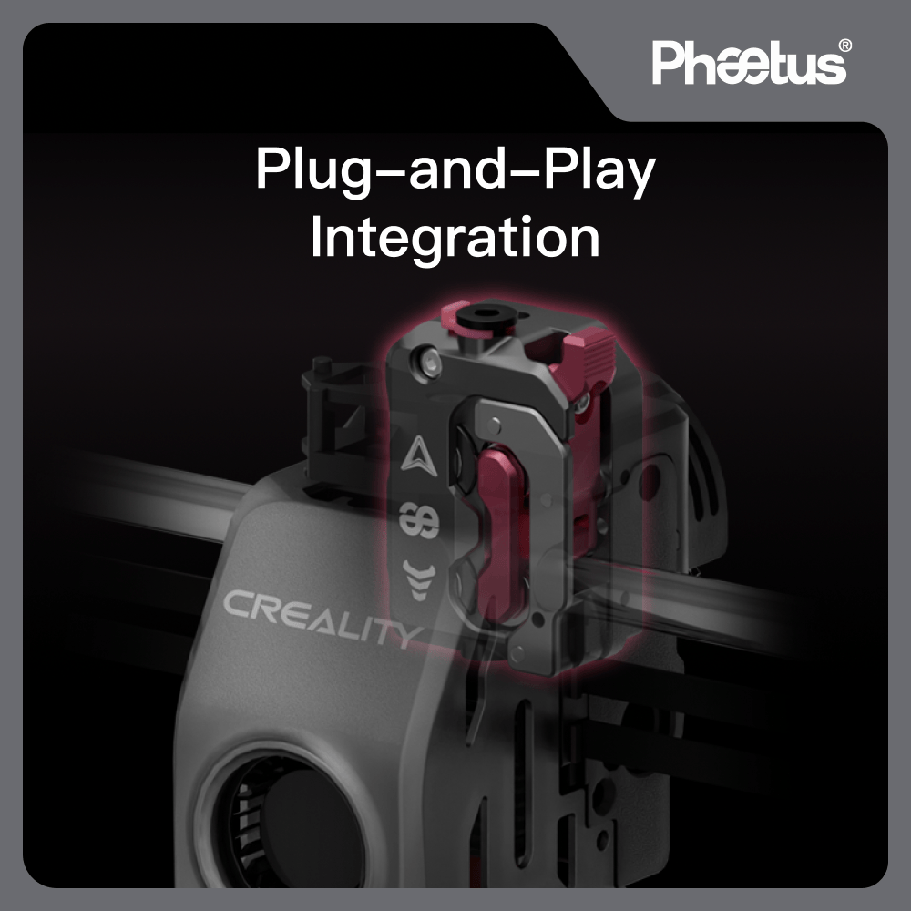 Phaetus EXTRUDER Black DXC Extruder