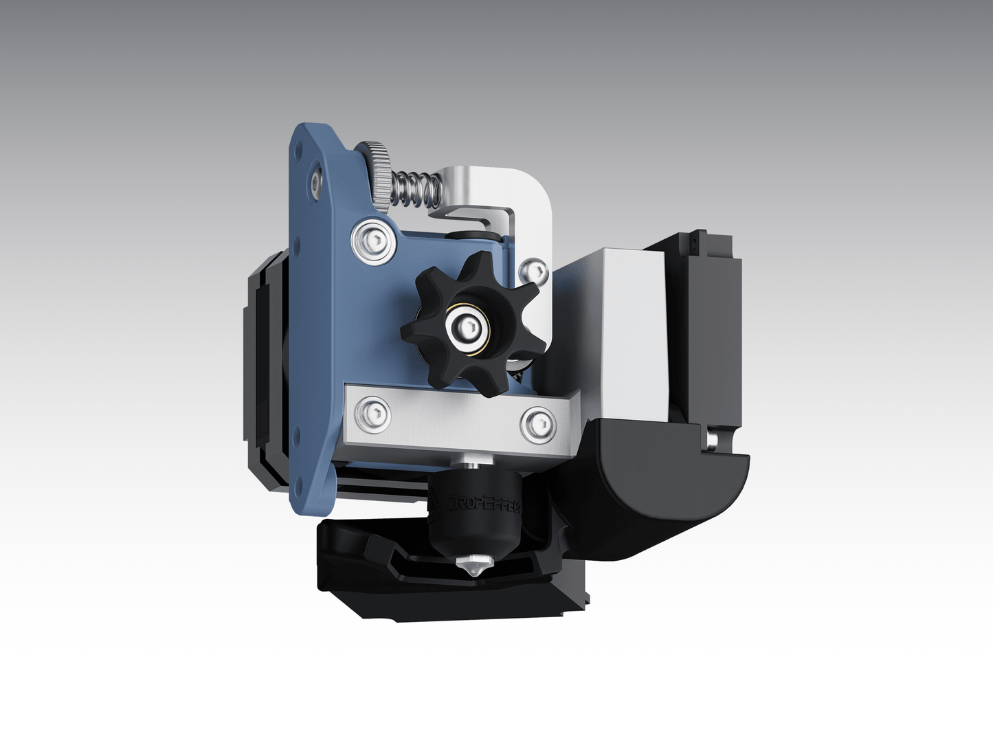 Phaetus EXTRUDER blue / simplified OMNIADROP EXTRUDER