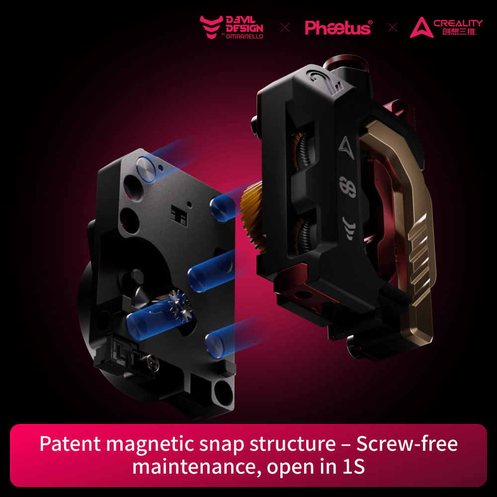 Phaetus Store EXTRUDER Black DXC K2 Series