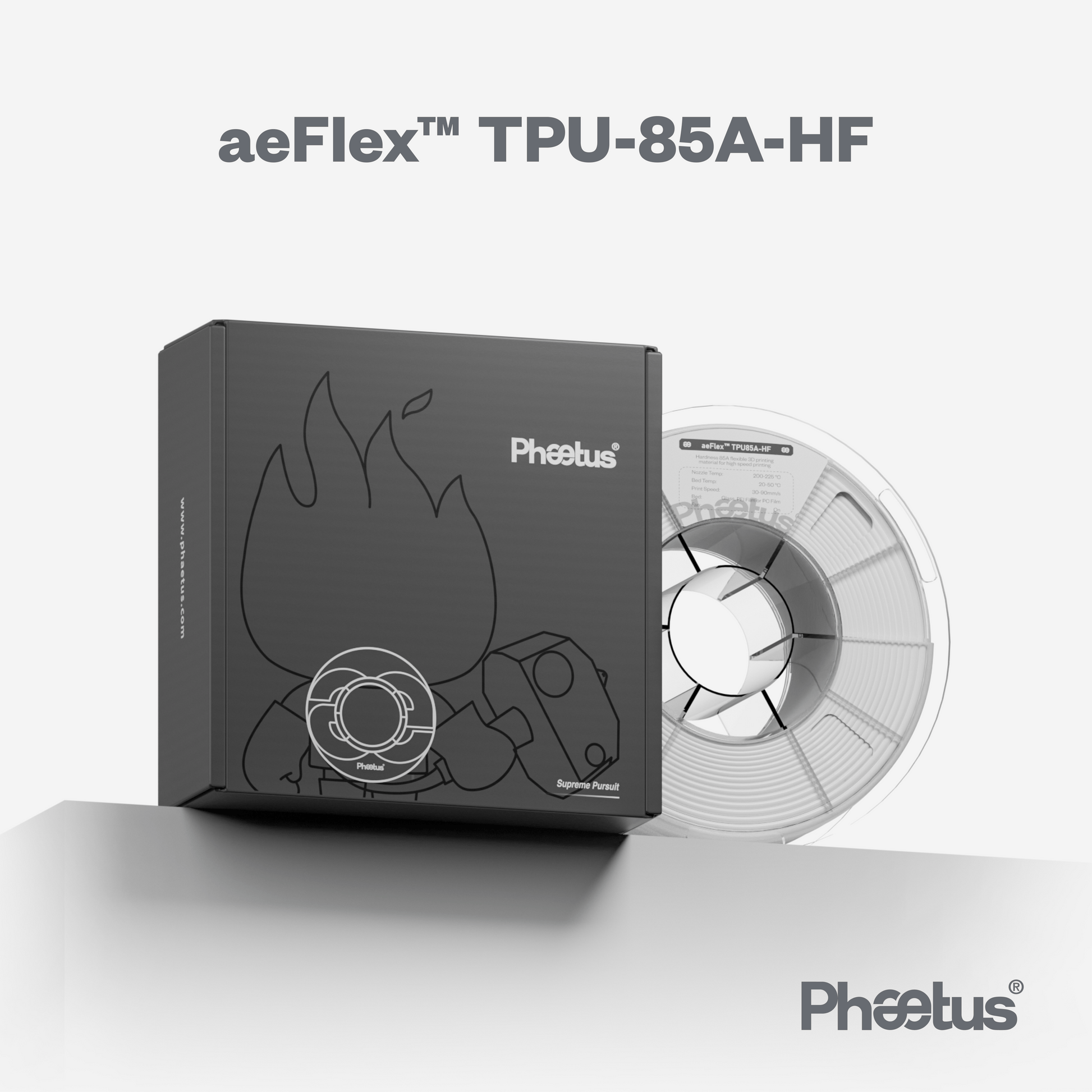 Phaetus Store FILAMENTS aeFlex™ TPU-85A-HF