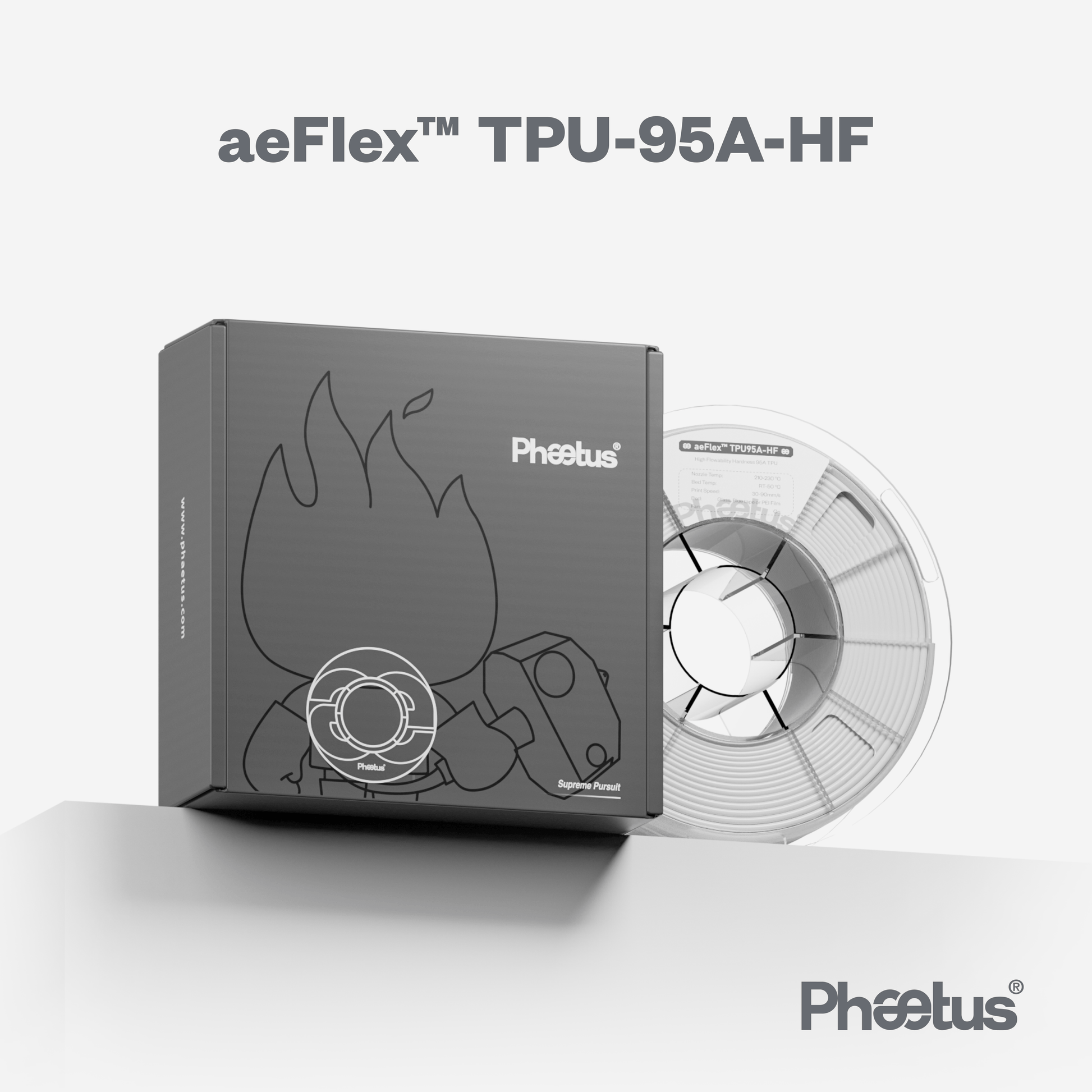 Phaetus Store FILAMENTS aeFlex™ TPU-95A-HF