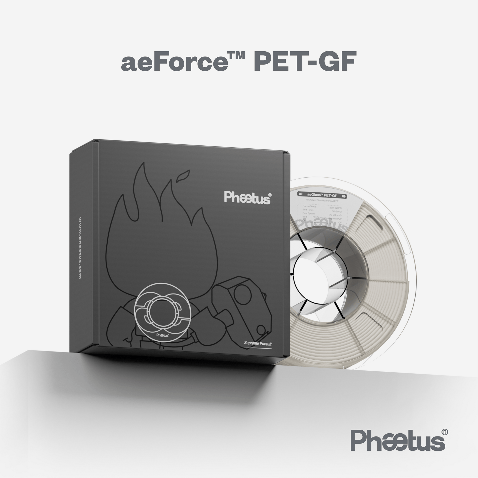 Phaetus Store FILAMENTS aeForce™ PET-GF
