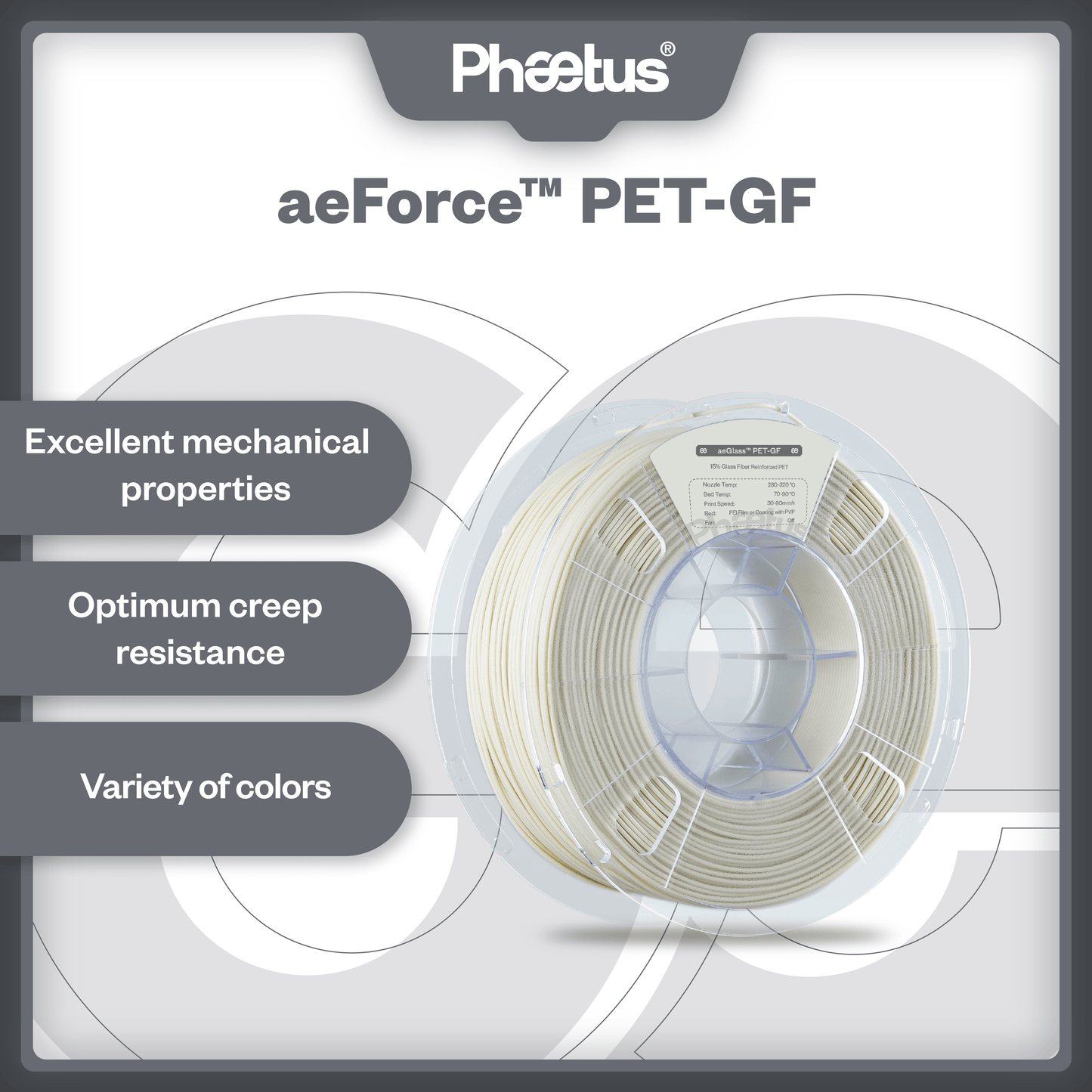 Phaetus Store FILAMENTS aeForce™ PET-GF