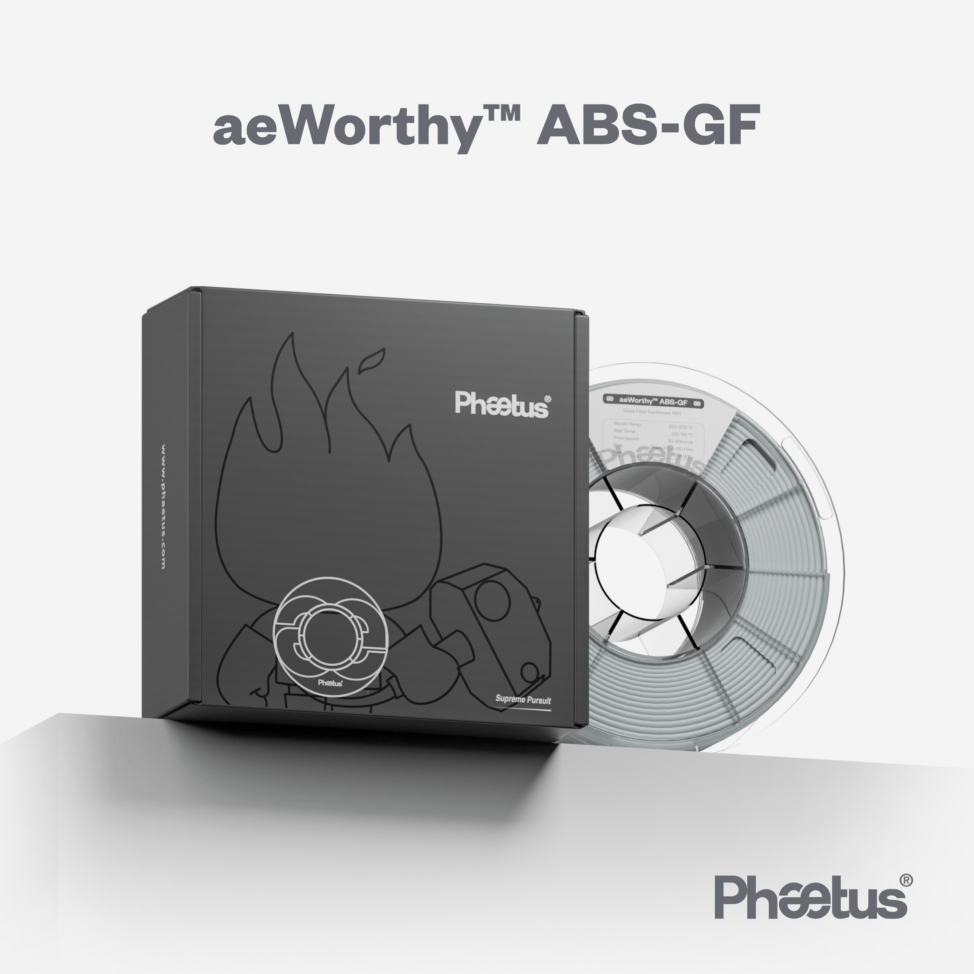 Phaetus Store FILAMENTS aeWorthy™ ABS-GF