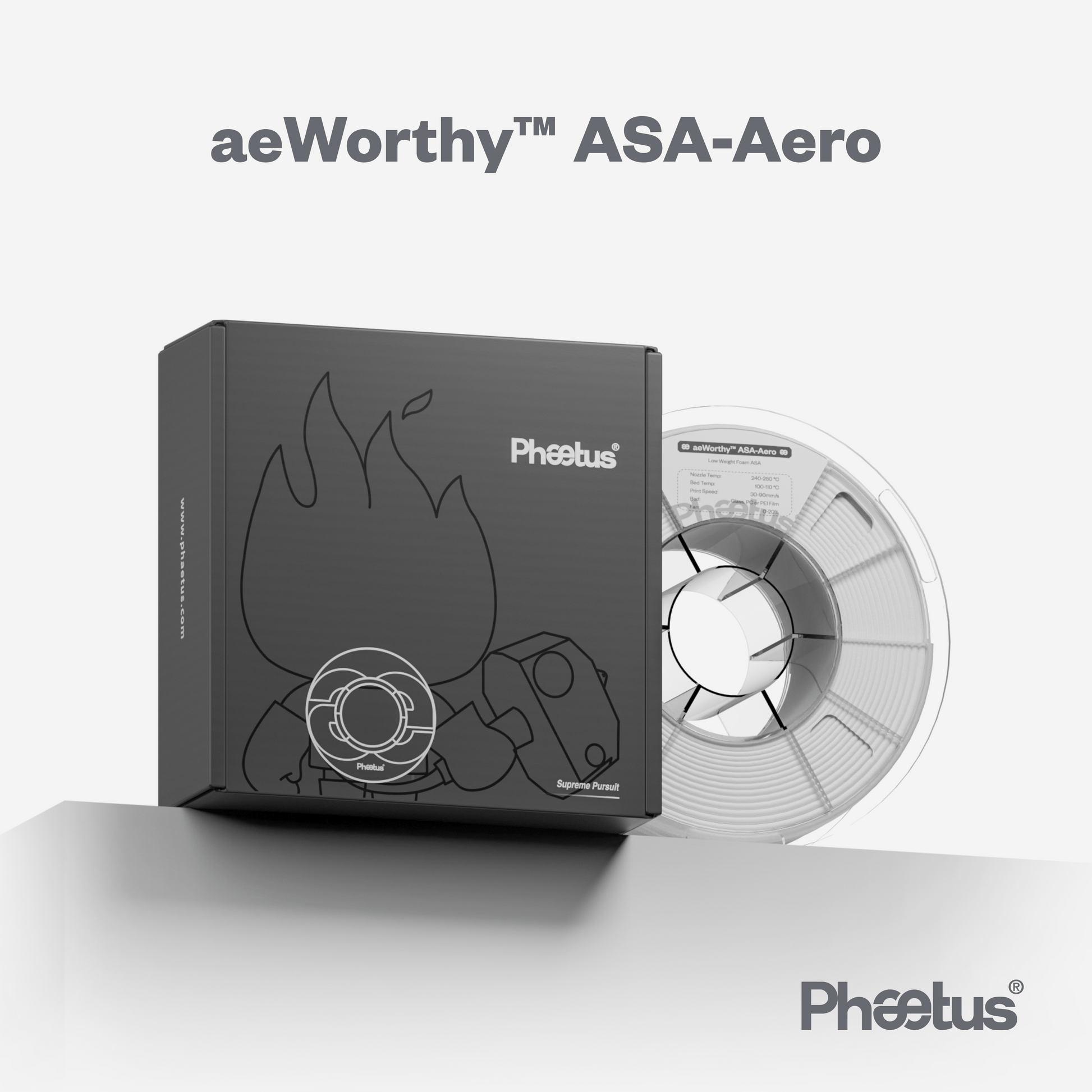 Phaetus Store FILAMENTS aeWorthy™ ASA-AERO