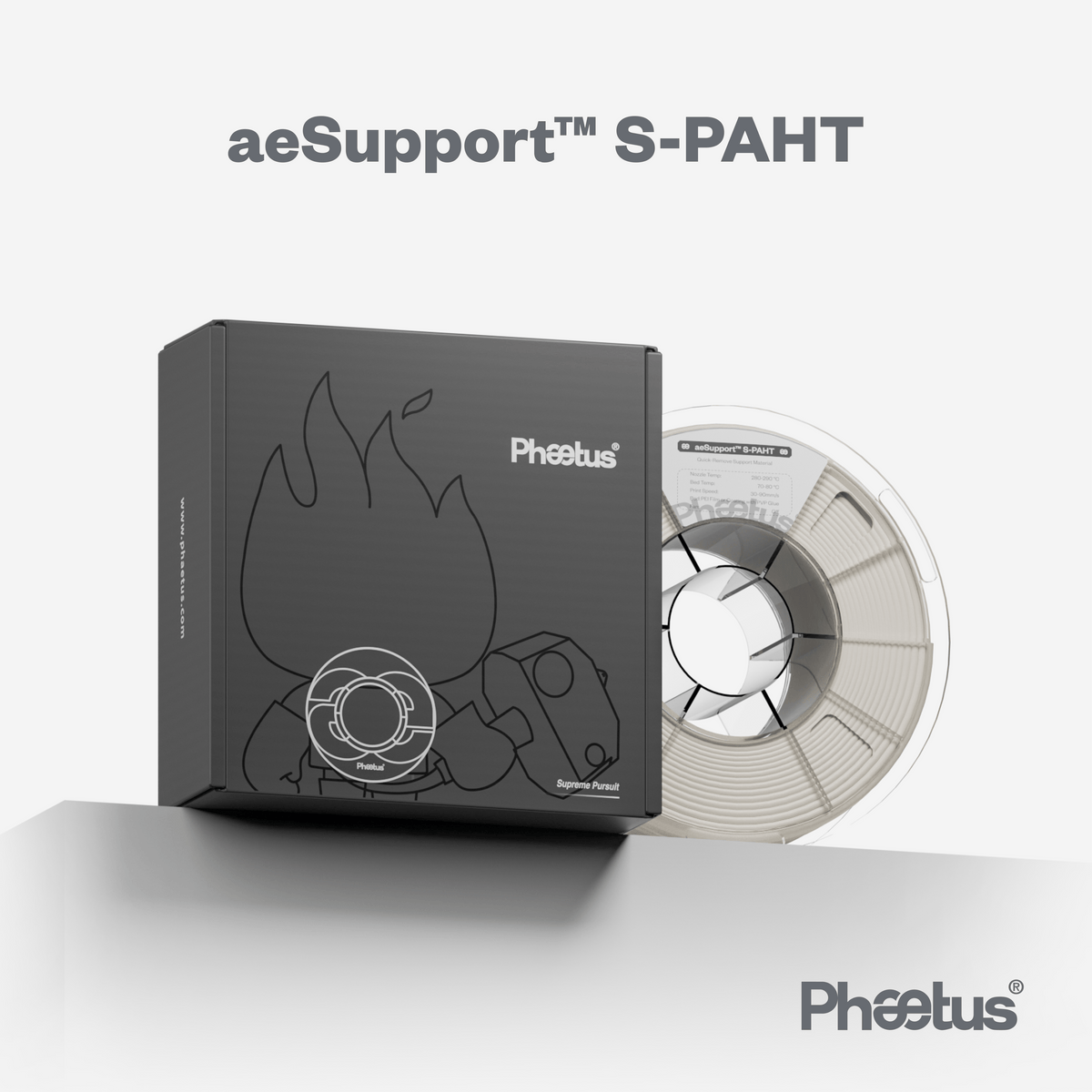 Phaetus Store FILAMENTS beige / 1.75mm / 1kg aeSupport™ S-PAHT