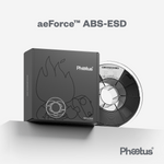 Phaetus Store FILAMENTS black / 1.75mm / 1kg aeForce™ ABS-ESD