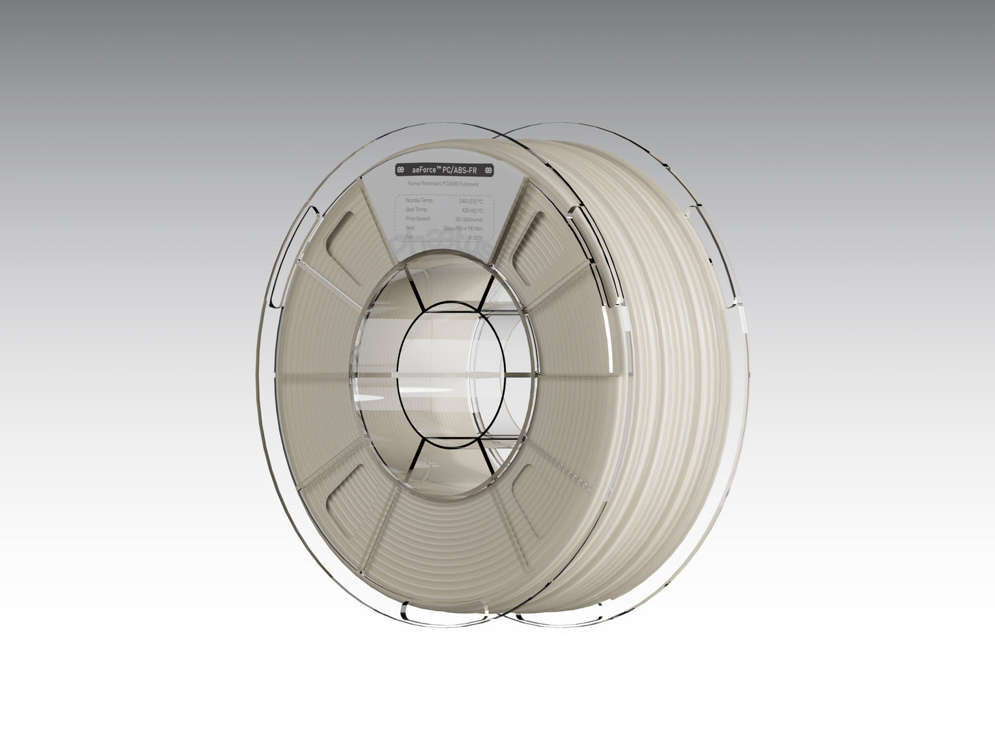 Phaetus Store FILAMENTS black / 1.75mm / 1kg aeForce™ PC/ABS-FR
