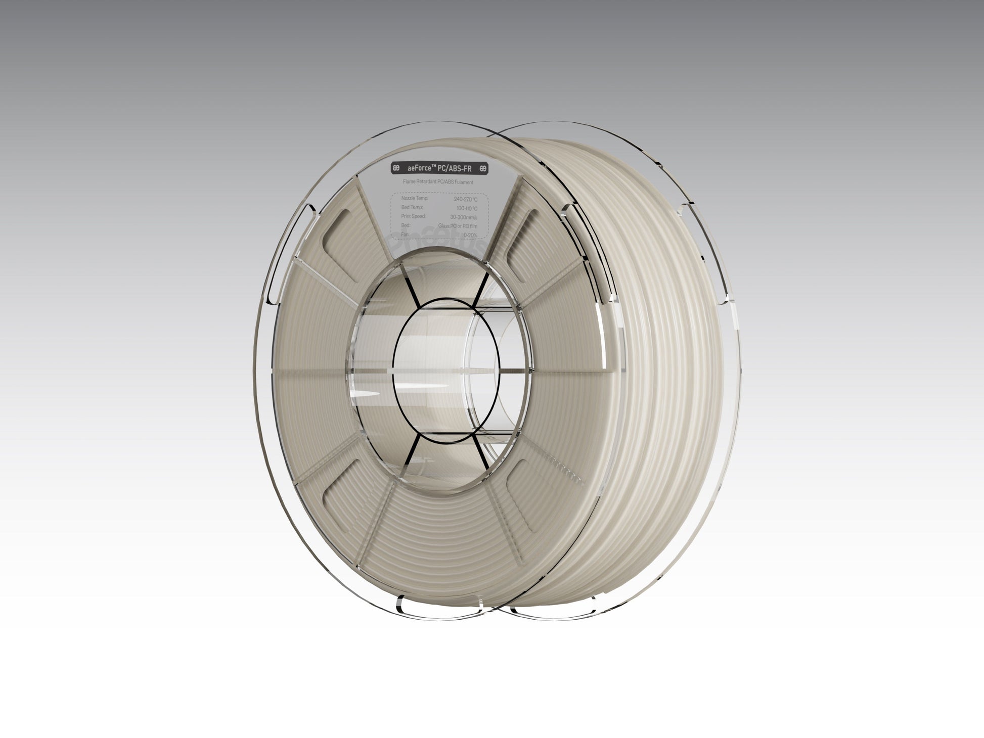 Phaetus Store FILAMENTS black / 1.75mm / 1kg aeForce™ PC/ABS-FR