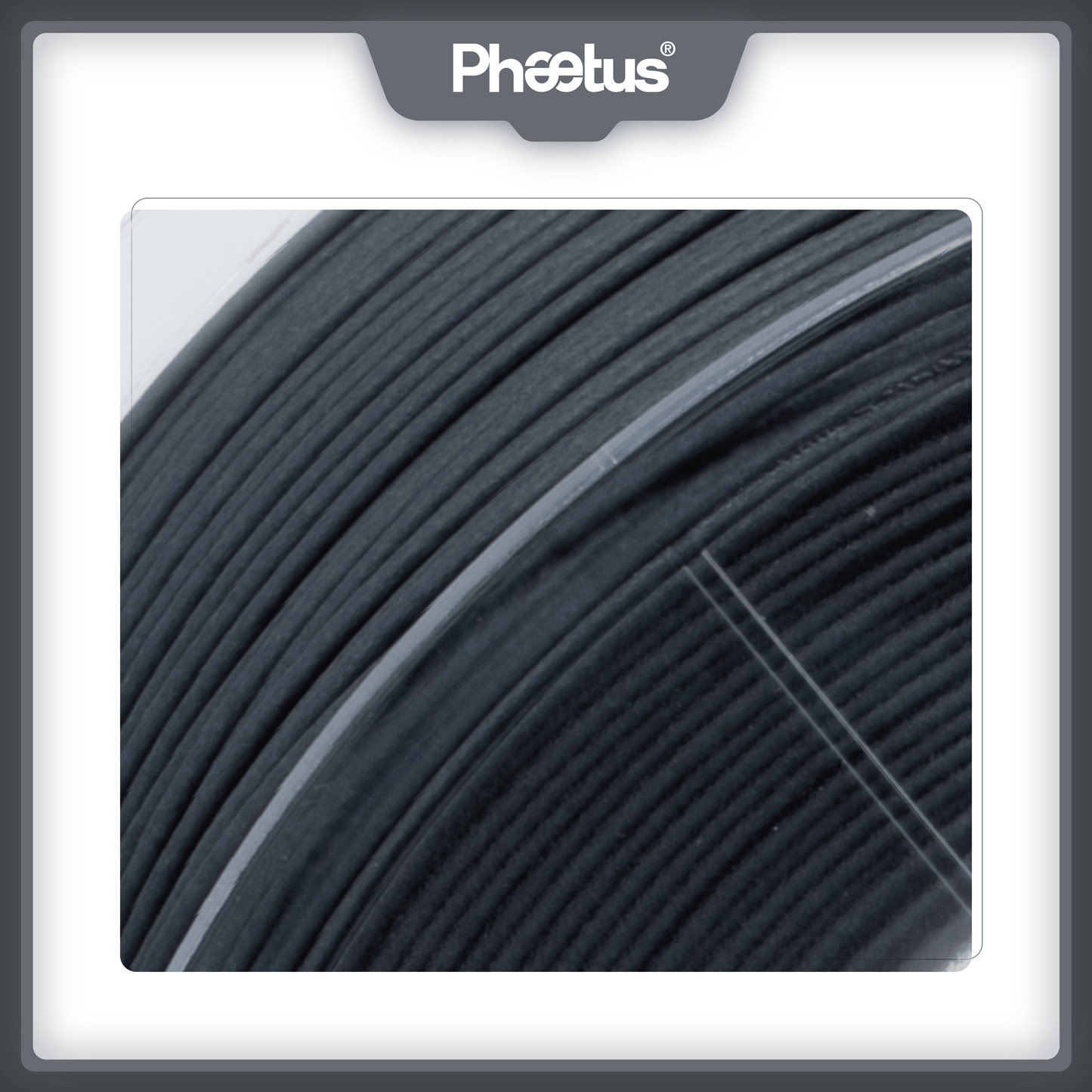 Phaetus Store FILAMENTS black / 1.75mm / 1kg aeForce™ PET-CF