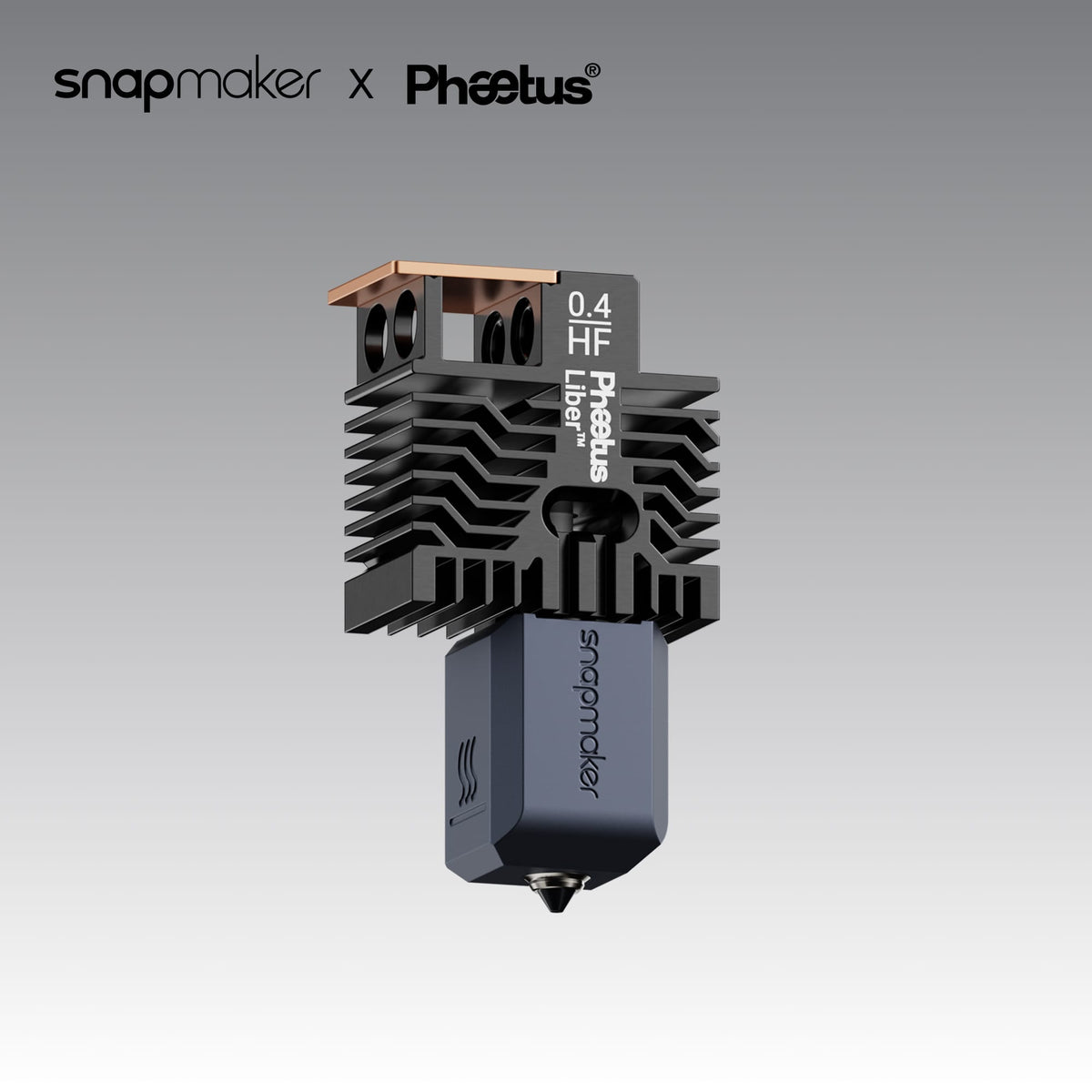 Phaetus Store HOTEND 0.4mm / 1 Pack Snapmaker × Phaetus®  Liber™ High Flow Hotend for U1