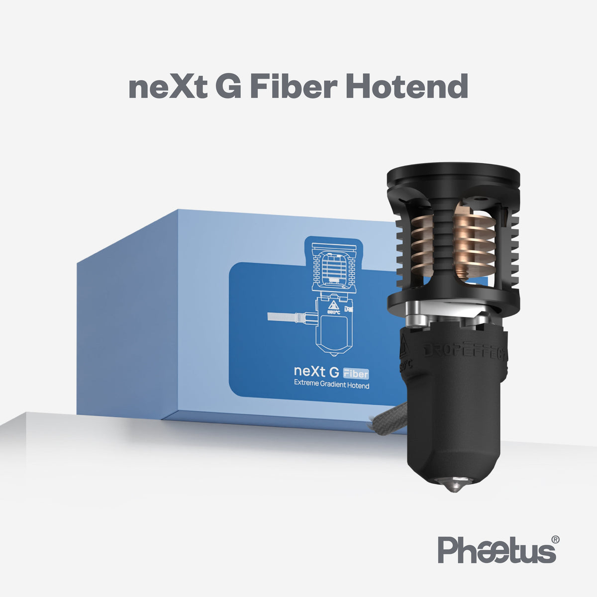 Phaetus Store HOTEND Black / 1.75mm NEXT G FIBER HOTEND