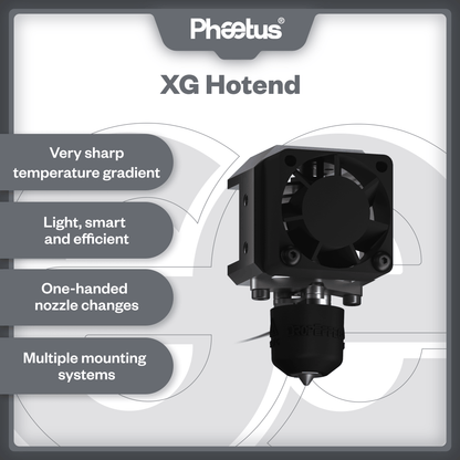 Phaetus Store HOTEND black / 1.75mm XG HOTEND