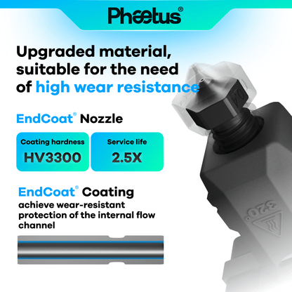 Phaetus Store HOTEND Conch Hotend™ M6-X1/P1 series