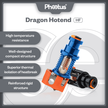 Phaetus Store HOTEND DRAGON HOTEND HF