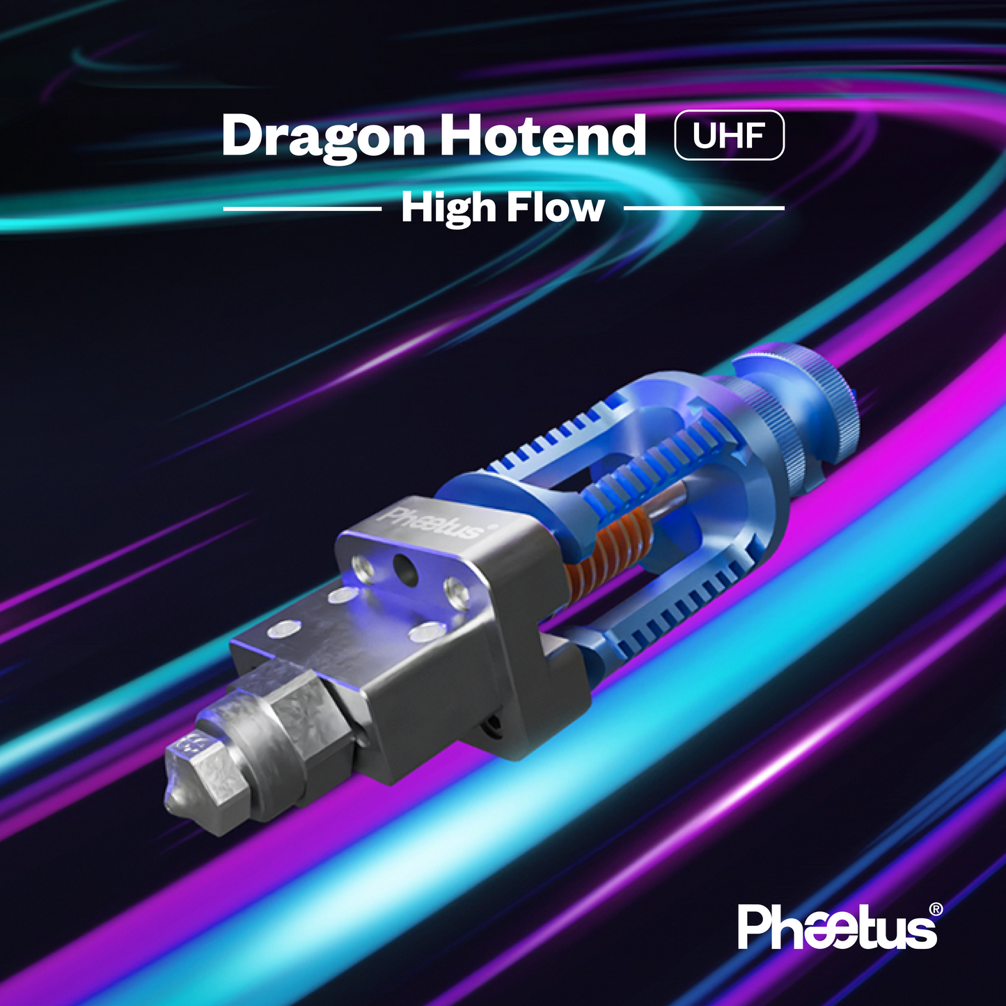 Phaetus Store HOTEND DRAGON HOTEND  UHF