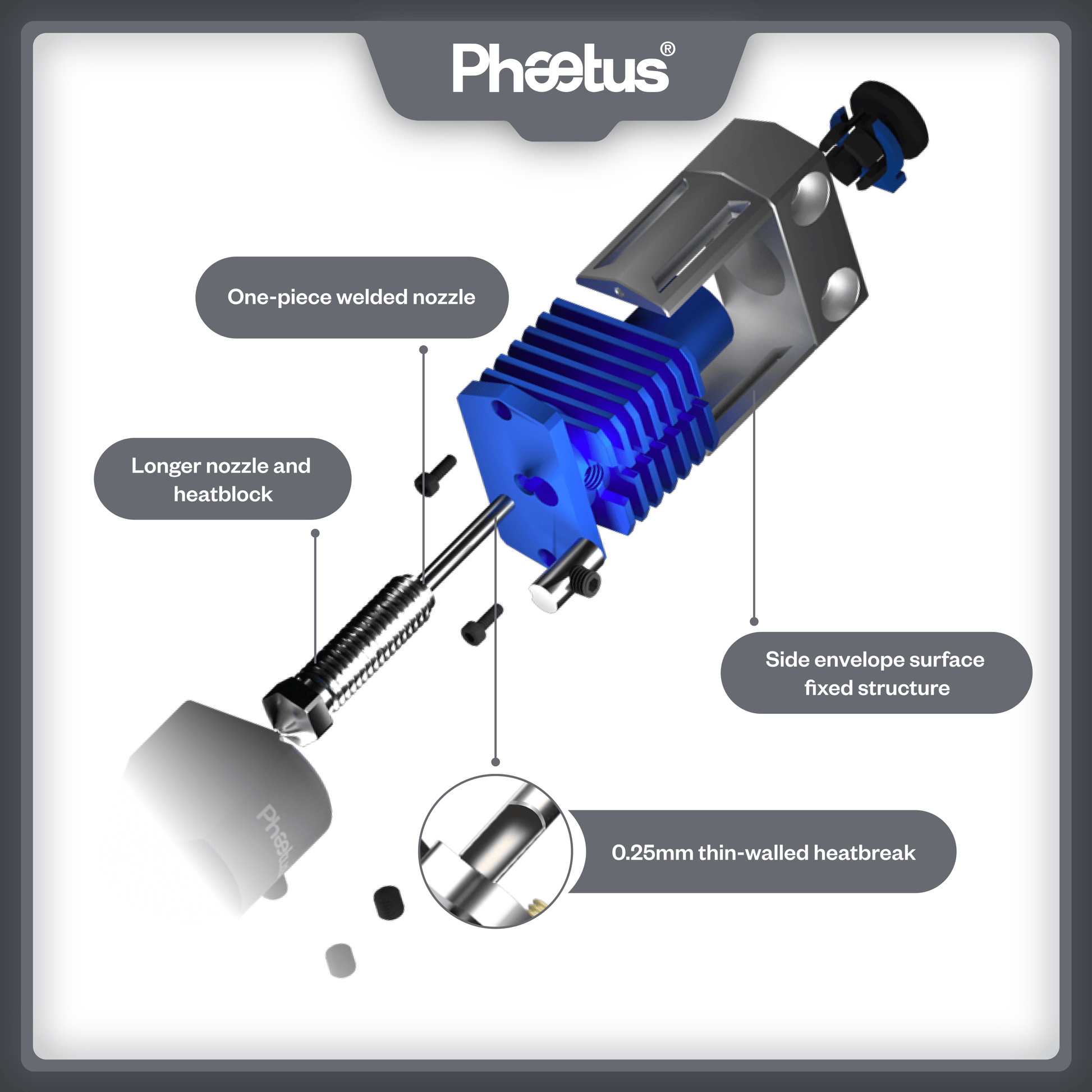 DRAGONFLY HOTEND HIC – Phaetus Store DRAGONFLY HOTEND HIC – Phaetus Store