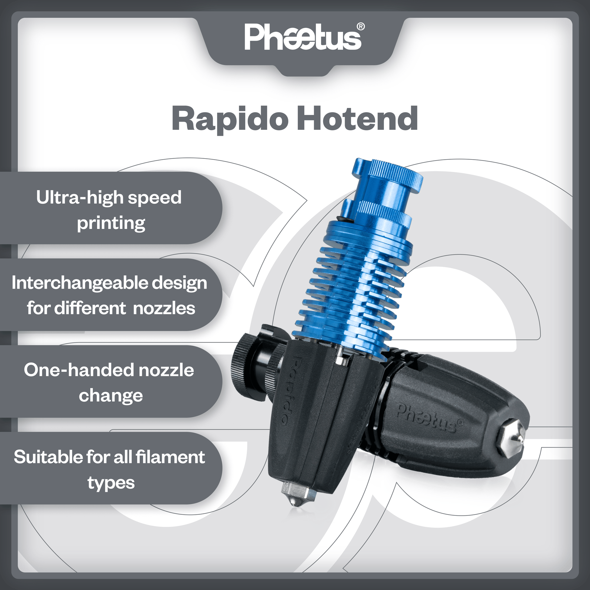 Phaetus Store HOTEND RAPIDO HOTEND