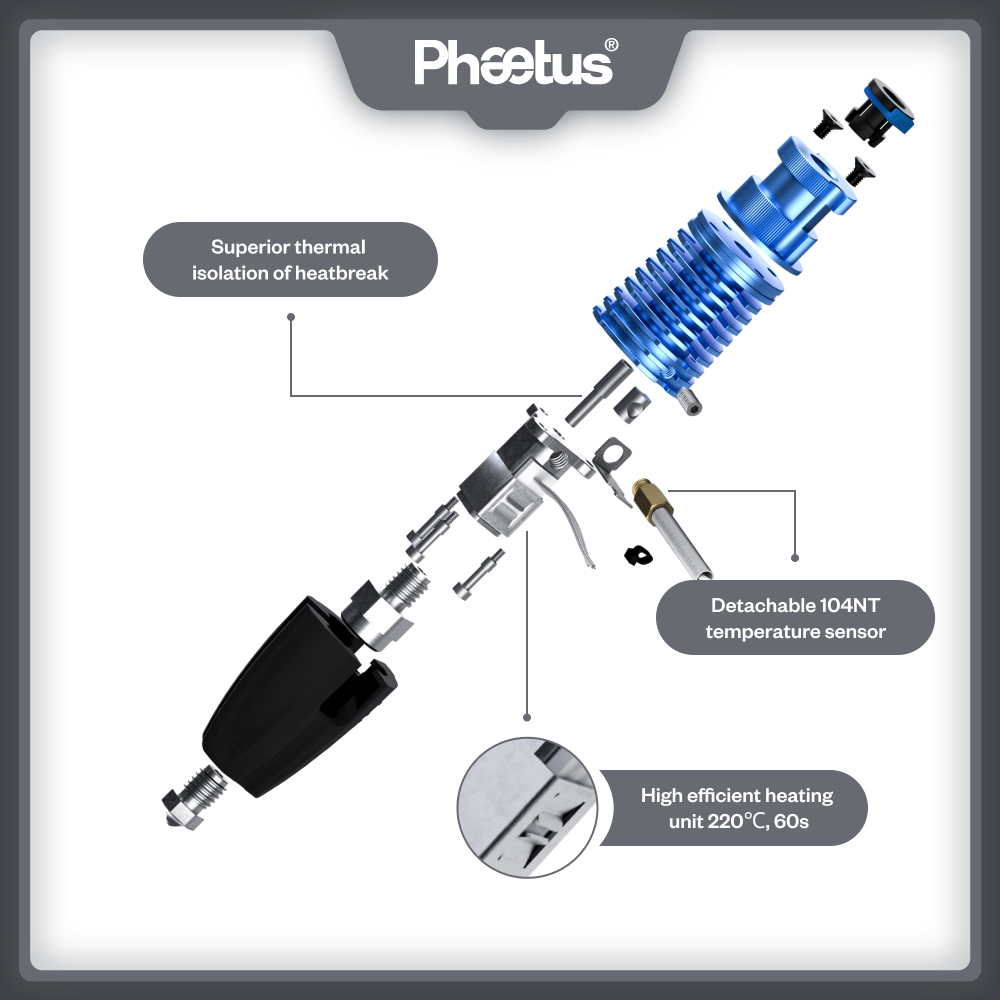 Phaetus Store HOTEND RAPIDO HOTEND 2