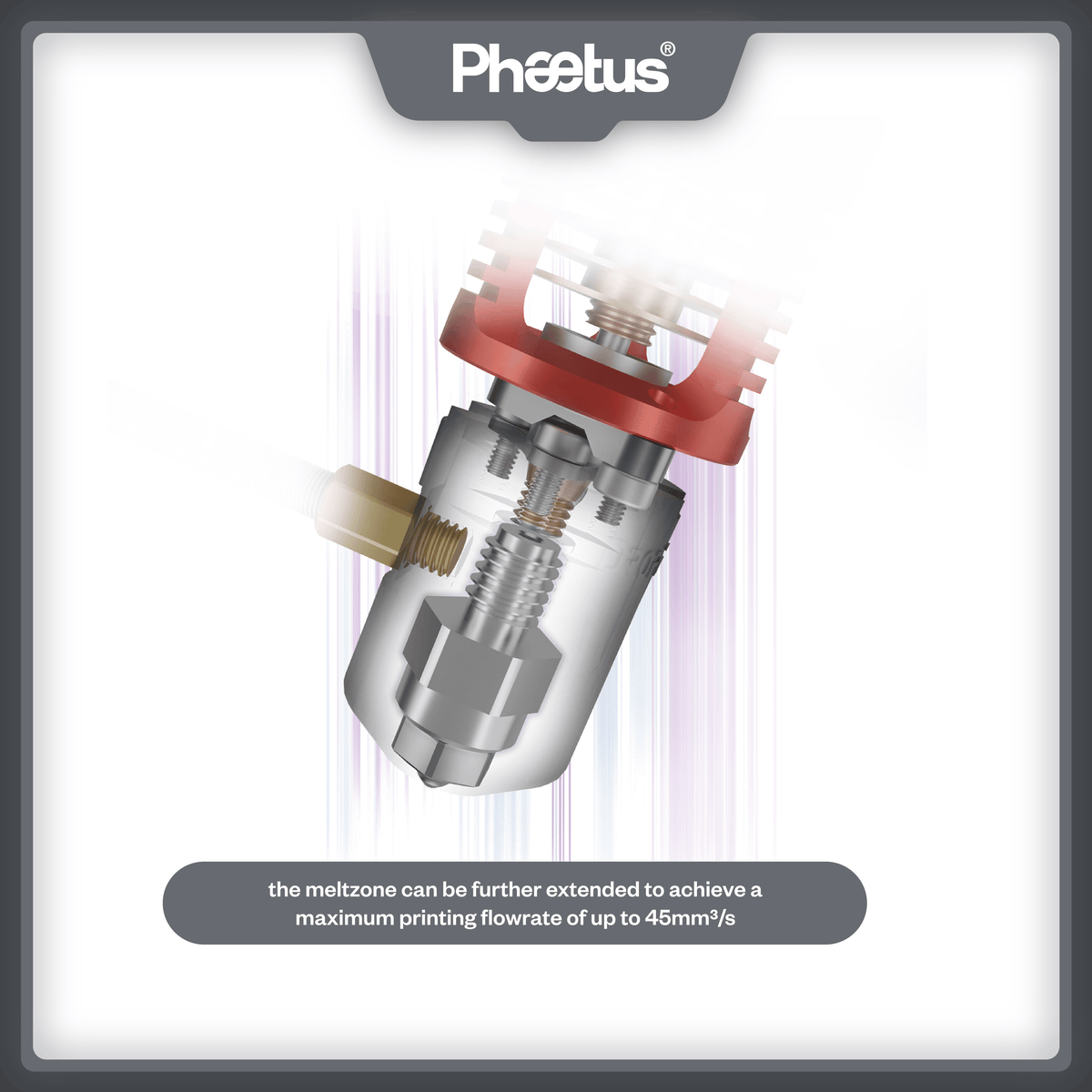 Phaetus Store HOTEND red / 1.75mm NEXT G HOTEND