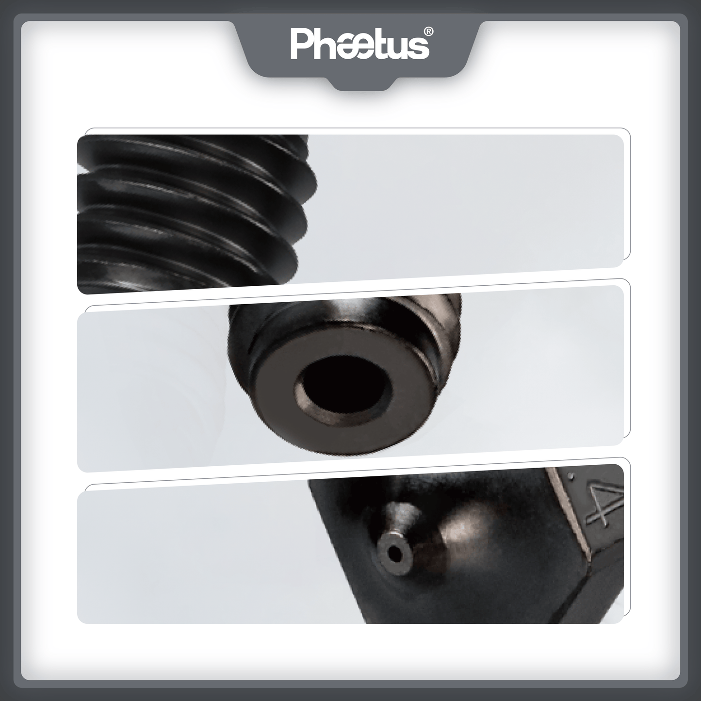 Phaetus Store NOZZLE DLC HARDENED STEEL NOZZLE