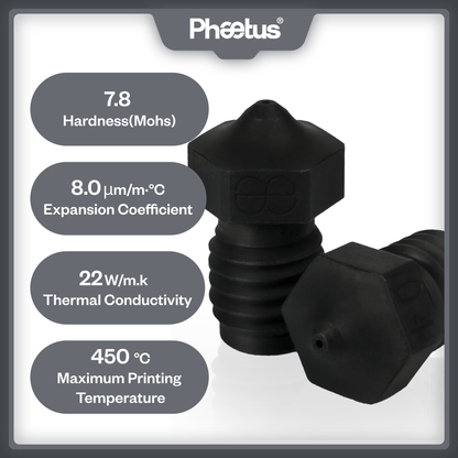 Phaetus Store NOZZLE HARDENED STEEL NOZZLE
