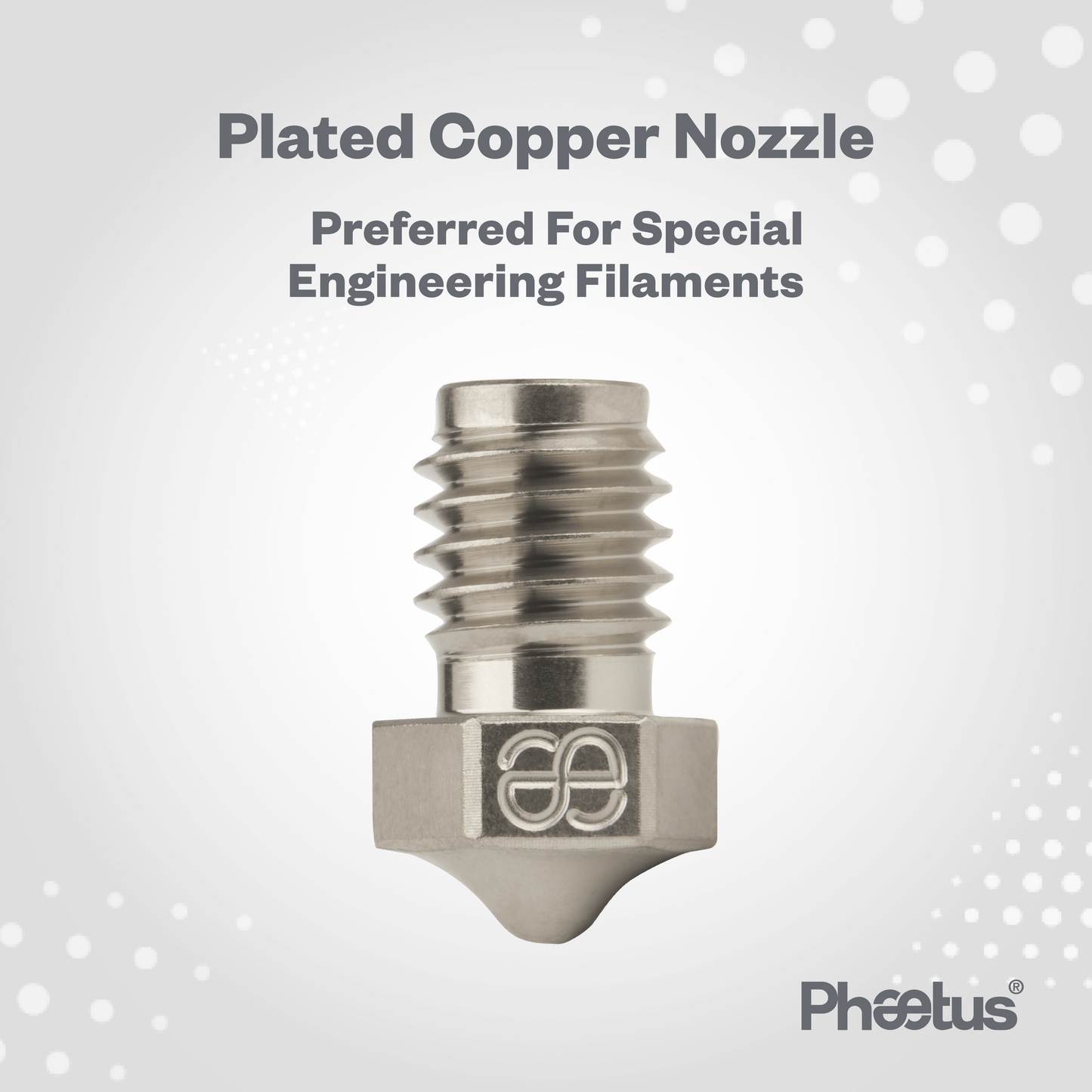 Phaetus Store NOZZLE PLATED COPPER NOZZLE