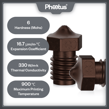 Phaetus Store NOZZLE PLATED COPPER NOZZLE 2
