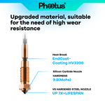 Phaetus Store NOZZLE SiC Nextruder Prusa Nozzle
