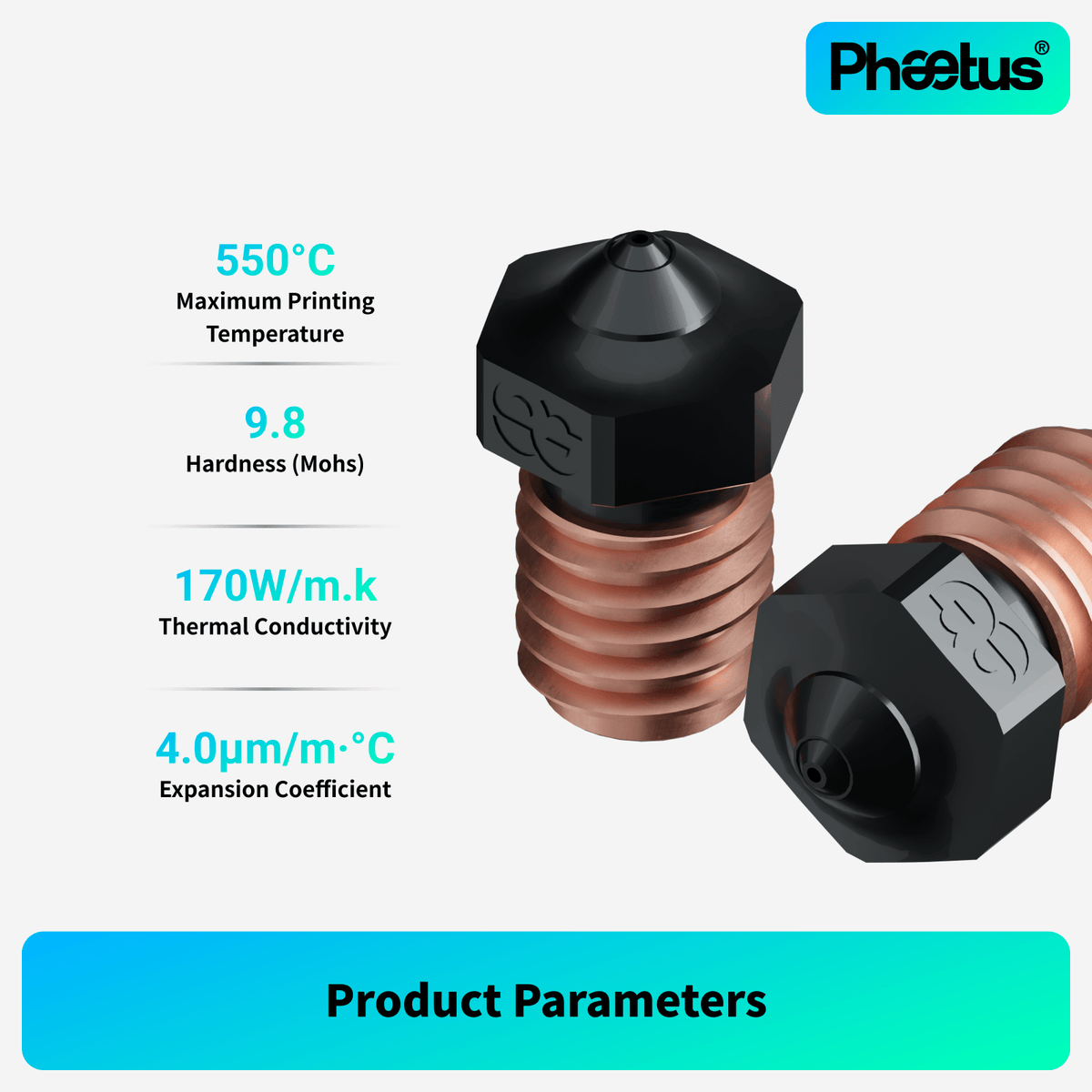 Phaetus Store NOZZLE SILICON CARBIDE NOZZLE