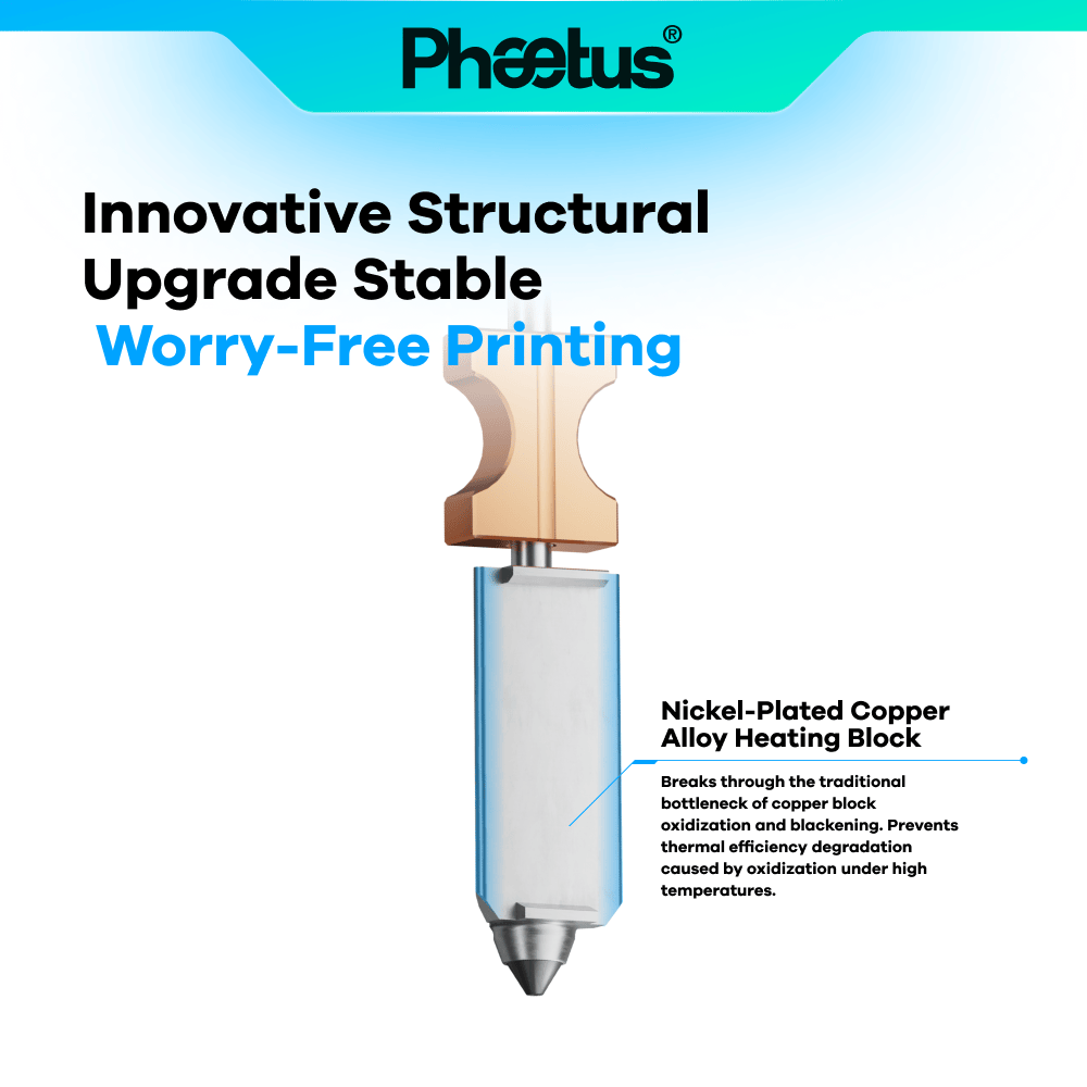 Phaetus Store NOZZLE Silicon Carbide Nozzle-AD5X