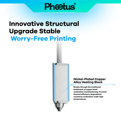 Phaetus Store NOZZLE Silicon Carbide Nozzle-AD5X
