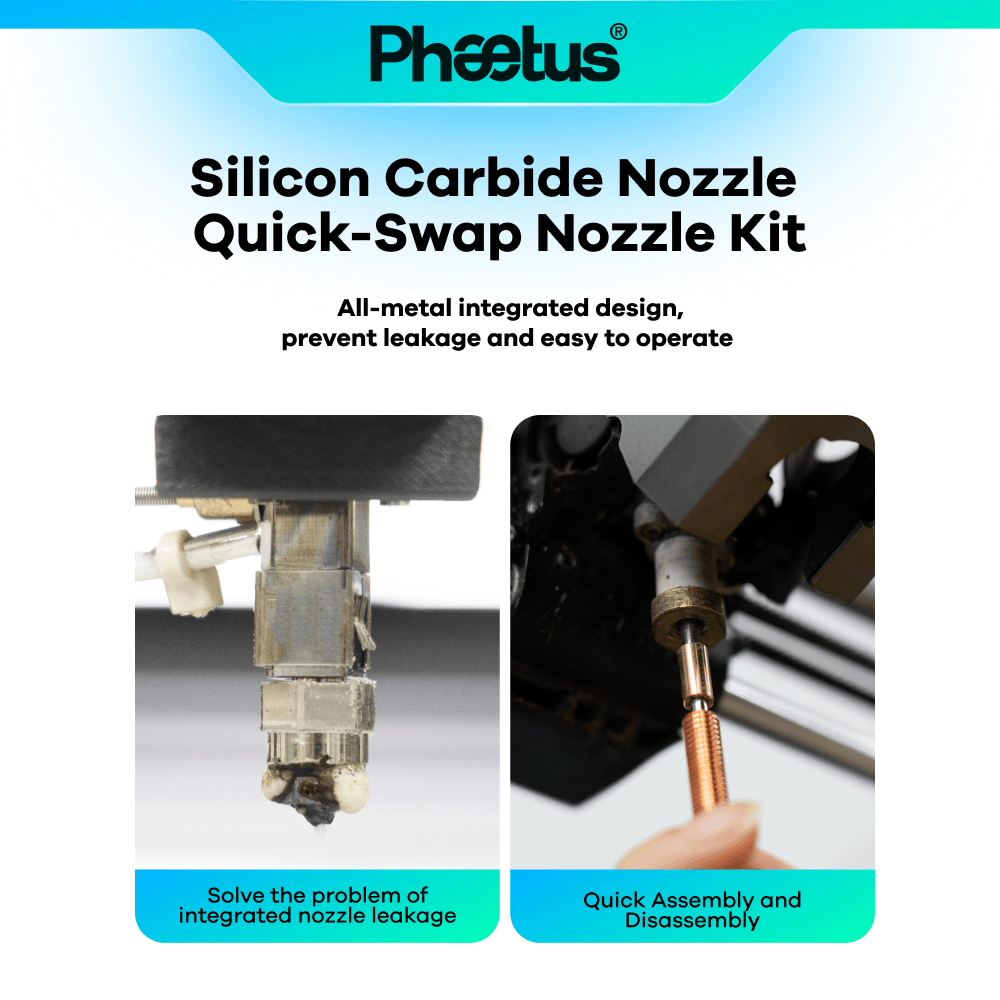 Phaetus Store NOZZLE Silicon Carbide Nozzle-K2 Series