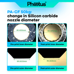 Phaetus Store NOZZLE Silicon Carbide Nozzle-K2 Series