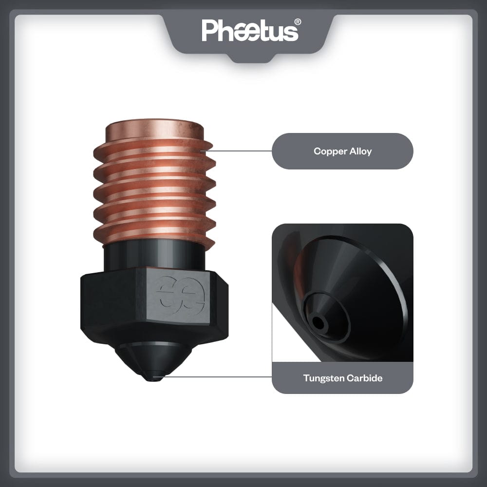 Phaetus Store NOZZLE TUNGSTEN CARBIDE NOZZLE