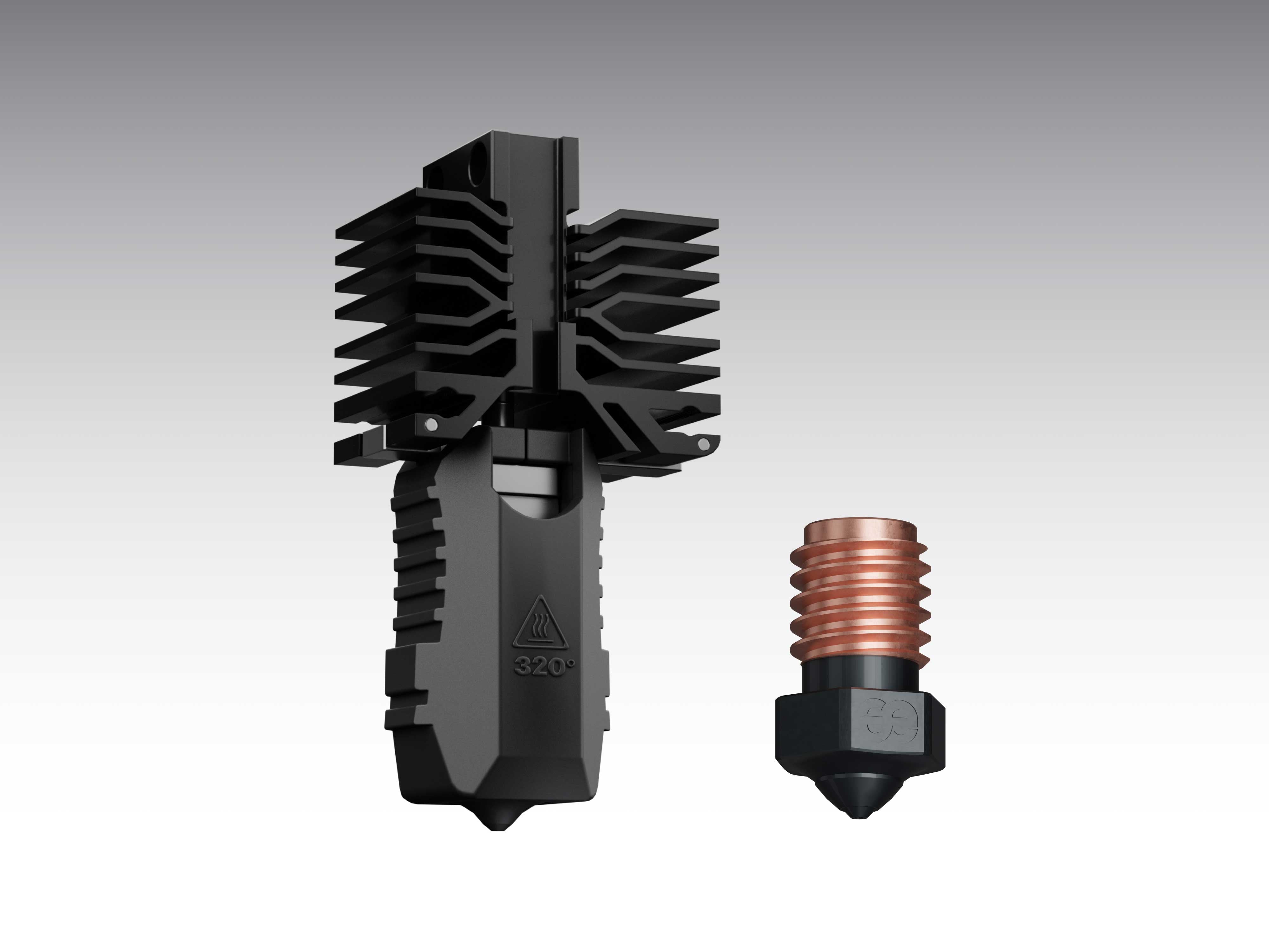 タビビトノキ④ QIDI Plus 4 Hotend+PS（V6） SiC Nozzle – Phaetus Store